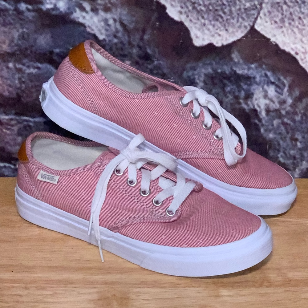 Vans UltraCush Red/White Skate Shoes WMN 7.5